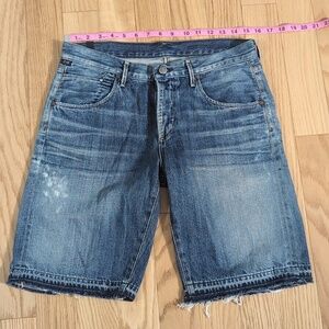 Citizens Of Humanity Selvedge Vintage Denim Shorts 28